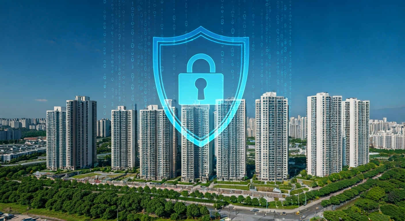 Condominium protected by digital shield