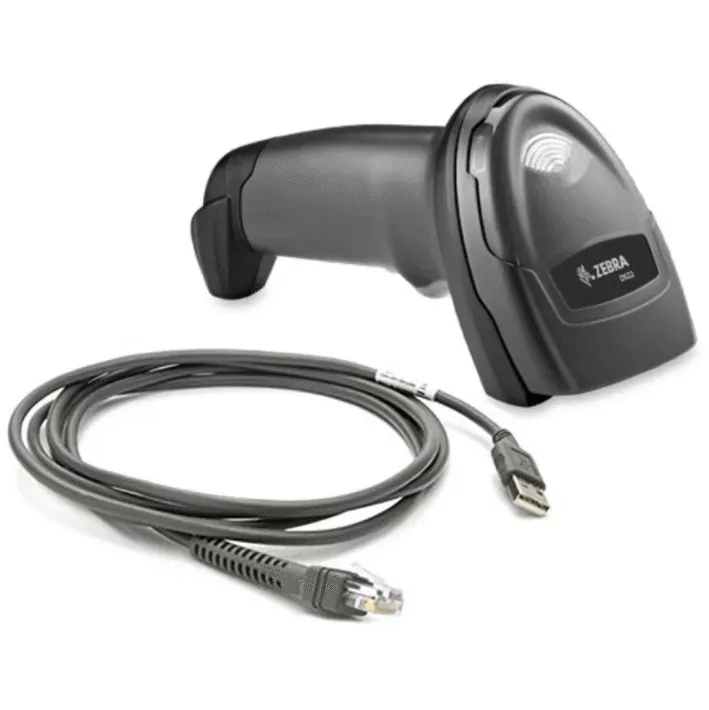 Leitor de Código de Barras 2D Zebra DS 2208 (USB/Suporte)